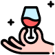 Pohár s vínom